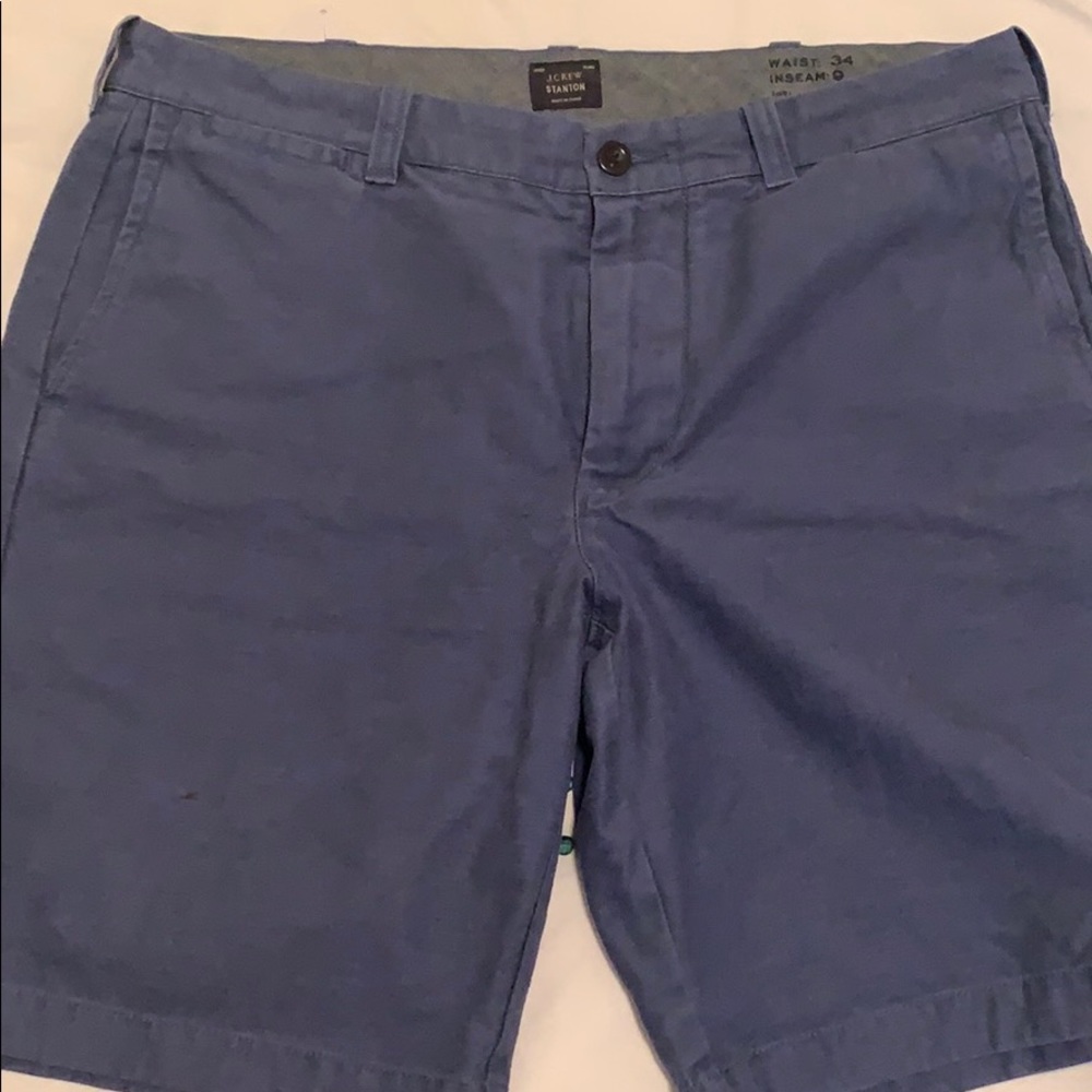 Jcrew blue shorts 34”
